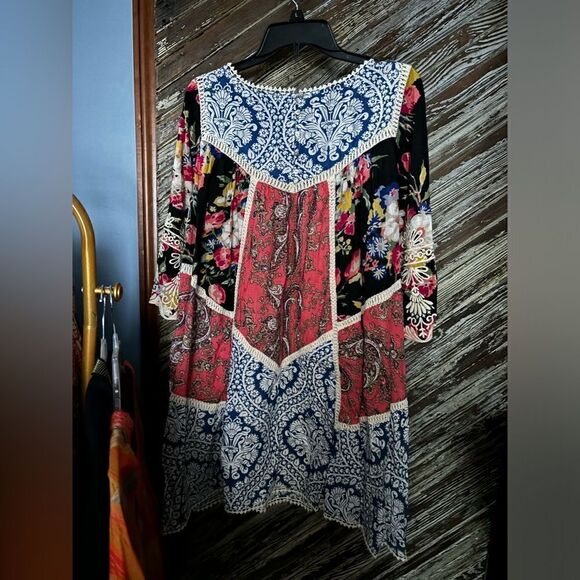 Vanessa Virginia Inez swing dress VINTAGE ANTHRO - Picture 3 of 4